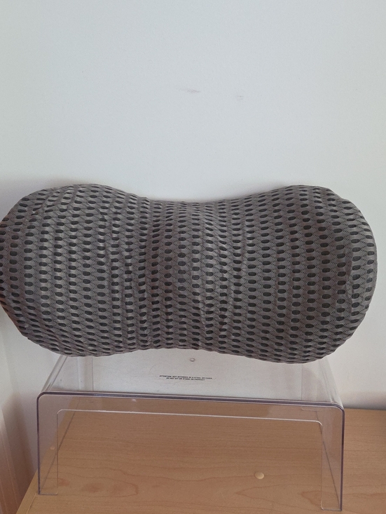 Mirizin Other - Gray Contour Support Pillow - Breathable Mesh Lumbar Cushion
